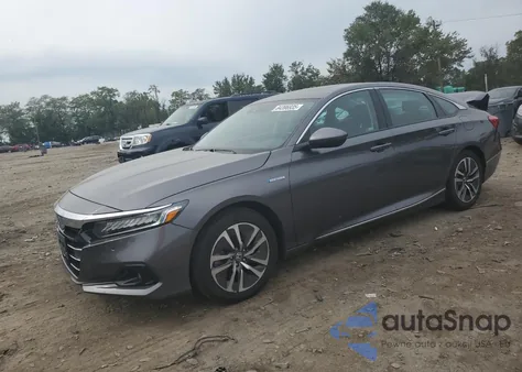 2022 Honda Accord Hybrid Exl from USA, damaged, VIN 1HGCV3F57NA013530